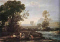 Claude Lorrain Landscape With Rest In Flight To Egypt A4 Photo Print