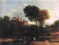 Claude Lorrain Landscape With Shepherds A4 Photo Print
