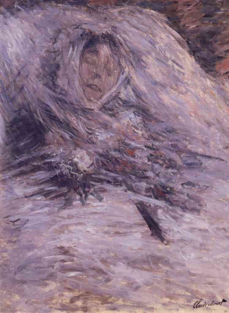 Claude Monet Camille Monet Sur Son Lit De Mort A4 Photo Print