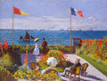 Claude Monet Garden At Sainte Adresse A4 Photo Print