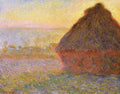 Claude Monet Graystacks I A4 Photo Print