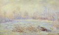 Claude Monet Hoarfrost, Near VEtheuil Art A4 Photo Print