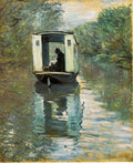 Claude Monet Le Bateau Atelier Art A4 Photo Print