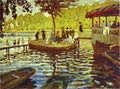 Claude Monet Le Grenoillère Art A4 Photo Print