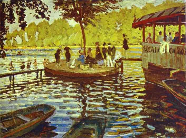 Claude Monet Le Grenoillère Art A4 Photo Print UK