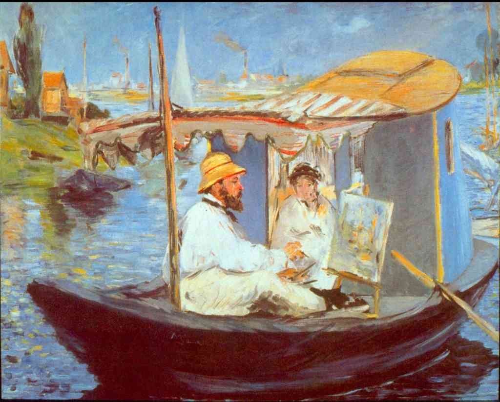 Claude Monet Manet Impressionism A4 Photo Print