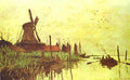 Claude Monet Mill Near Zaandam Art A4 Photo Print
