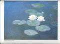 Claude Monet NymphEas Art A4 Photo Print UK