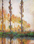 Claude Monet Poplars In Autumn Ii A4 Photo Print