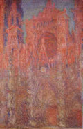 Claude Monet Rouen Cathedral Facade A4 Photo Print