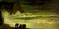 Claude Monet Rough Sea At Etretat Art A4 Photo Print