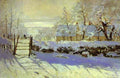 Claude Monet The Magpie Art A4 Photo Print UK