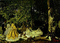 Claude Monet The Picnic (Le Dejeuner Sur Læherbe) Art A4 Photo Print