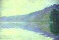 Claude Monet The Seine At Port Villez. The Harmony In Blu Art A4 Photo Print