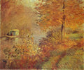 Claude Monet The Studio Boat Art A4 Photo Print
