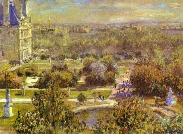 Claude Monet The Tuileries Art A4 Photo Print UK