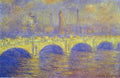 Claude Monet The Waterloo Bridge Art A4 Photo Print