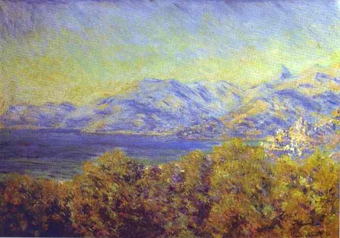Claude Monet Ventimiglia Art A4 Photo Print