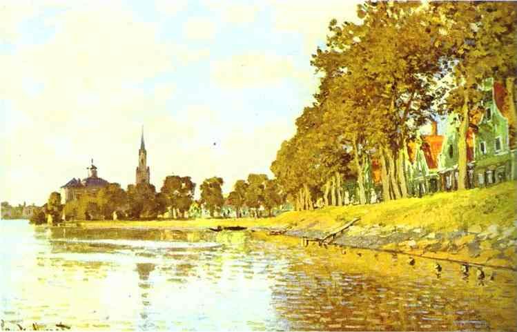 Claude Monet Zaandam Art A4 Photo Print UK