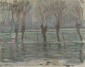 Claude Oscar Monet Flood Waters A4 Photo Print