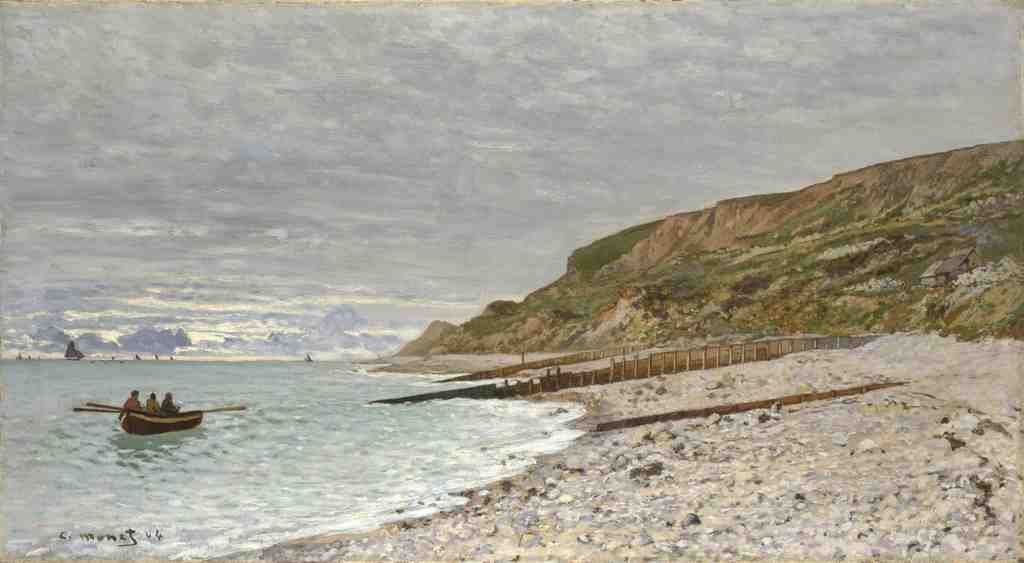 Claude Oscar Monet La Pointe de la Heve, Sainte Adresse A4 Photo Print