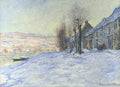 Claude Oscar Monet Lavacourt under Snow A4 Photo Print