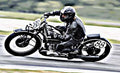 Claus Clausen tests the BMW R 63 motorbike A4 Photo Print