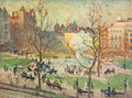 Claus Emile 1849 1924 The Studio 1915 March sunshine on Leicester Square A4 Photo Print