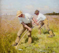 Clausen Sir George The Mowers A4 Photo Print