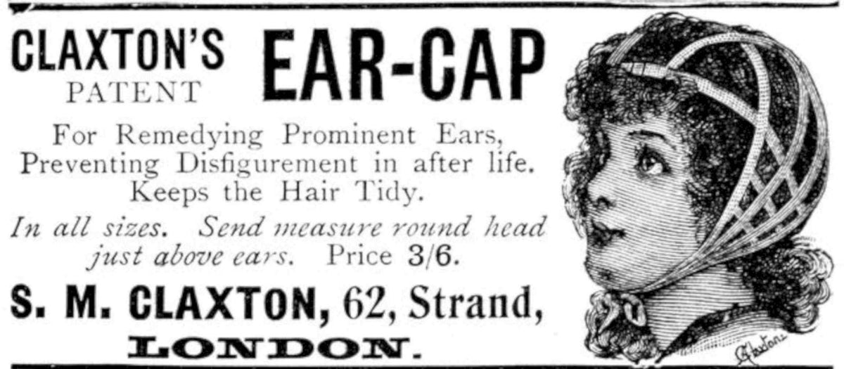 Claxton Ear Cap Vintage Retro Advert Poster A4 Photo Print