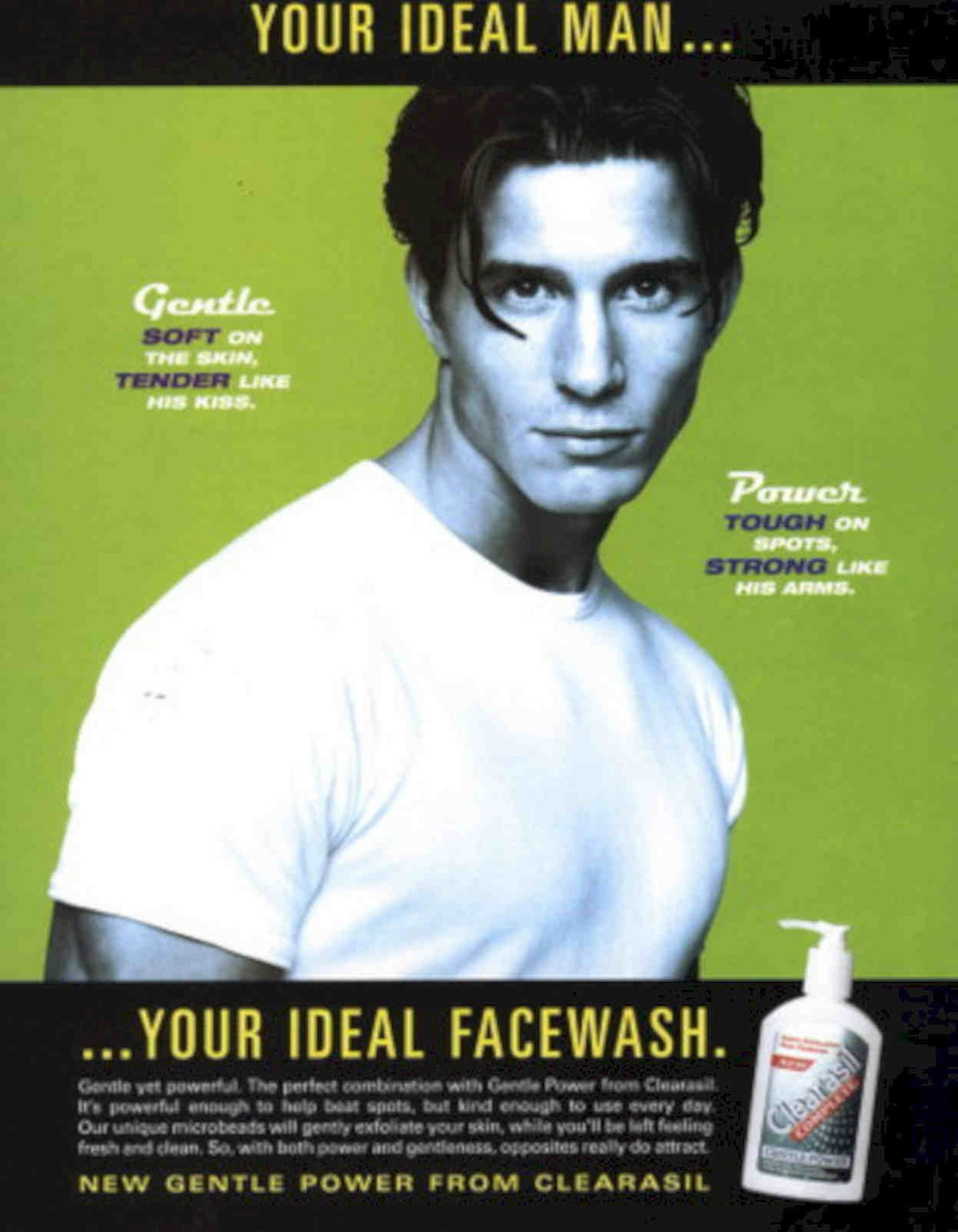 Clearasil Facewash Model Vintage Retro Advert Poster A4 Photo Print