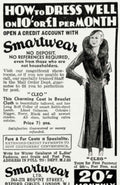 Cleo Smartwear Coat Vintage Retro Advert Poster A4 Photo Print