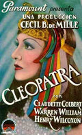  Cleopatra 1934 03 film star poster A4 Photo Print