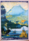 Clermont Vintage Advert A4 Photo Print