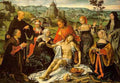 Cleve Joos Van Altarpiece Of The Lamentation Central A4 Photo Print