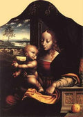 Cleve Joos Van Virgin And Child 2 A4 Photo Print