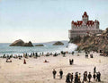 Cliff House Sf1902 Vintage A4 Photo Print