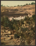 Cliff Palace Mesa Verde 2 Vintage A4 Photo Print