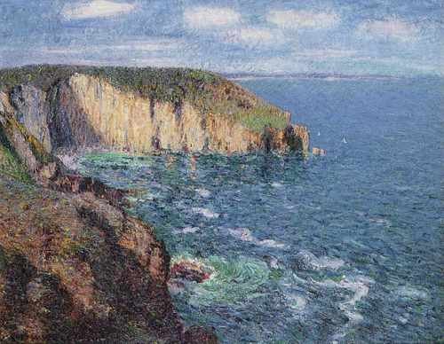 Cliffs At Cape Frehel 02 1905 A4 Photo Print