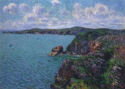 Cliffs At Cape Frehel 1905 A4 Photo Print