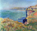 Cliffs At Varengeville Monet A4 Photo Print