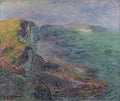 Cliffs At Yport A4 Photo Print