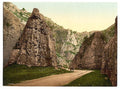 Cliffs III Cheddar Vintage A4 Photo Print