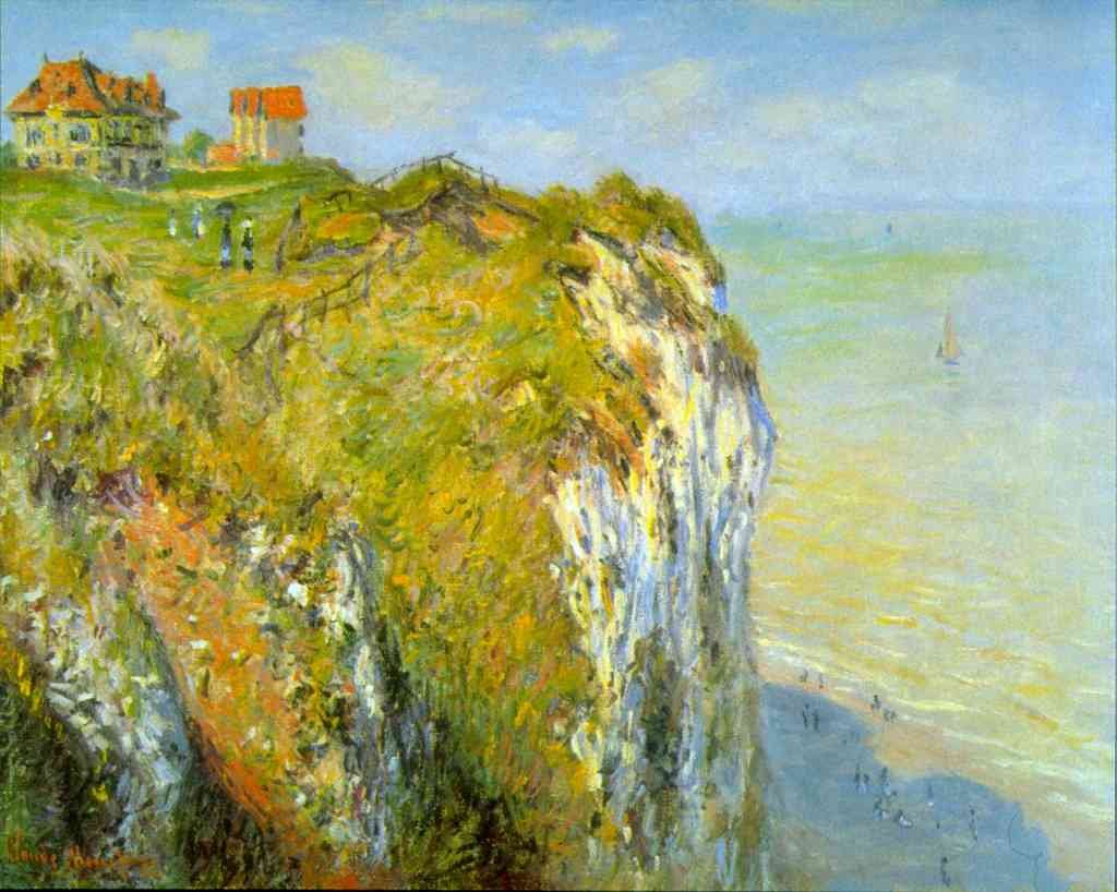 Cliffs Monet A4 Photo Print