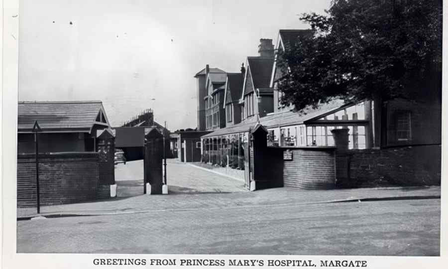 Cliftonville Princess Marys Hospital Vintage A4 Photo Print