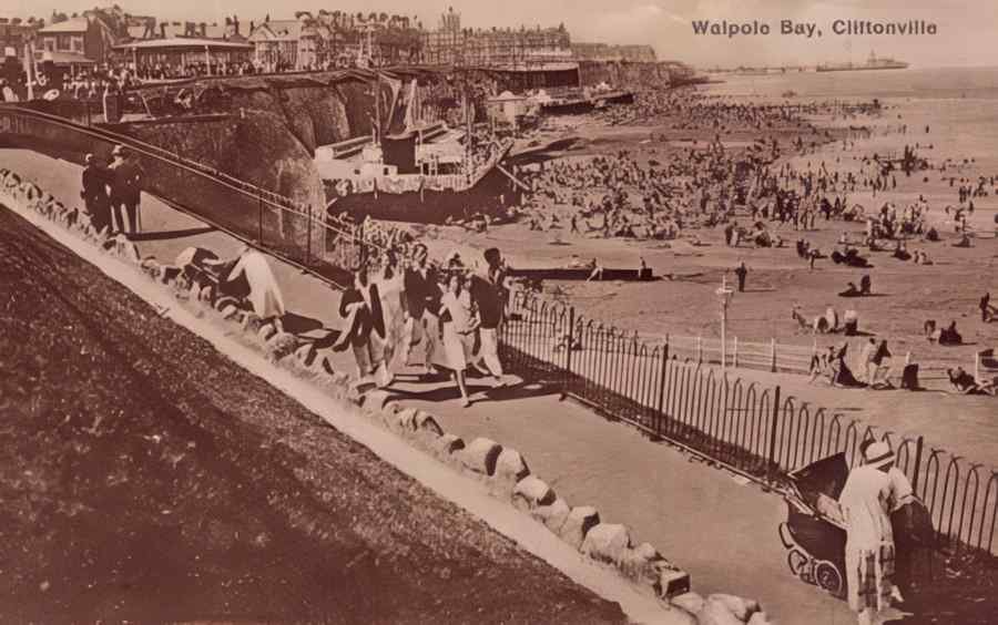 Cliftonvilles 100 Vintage A4 Photo Print