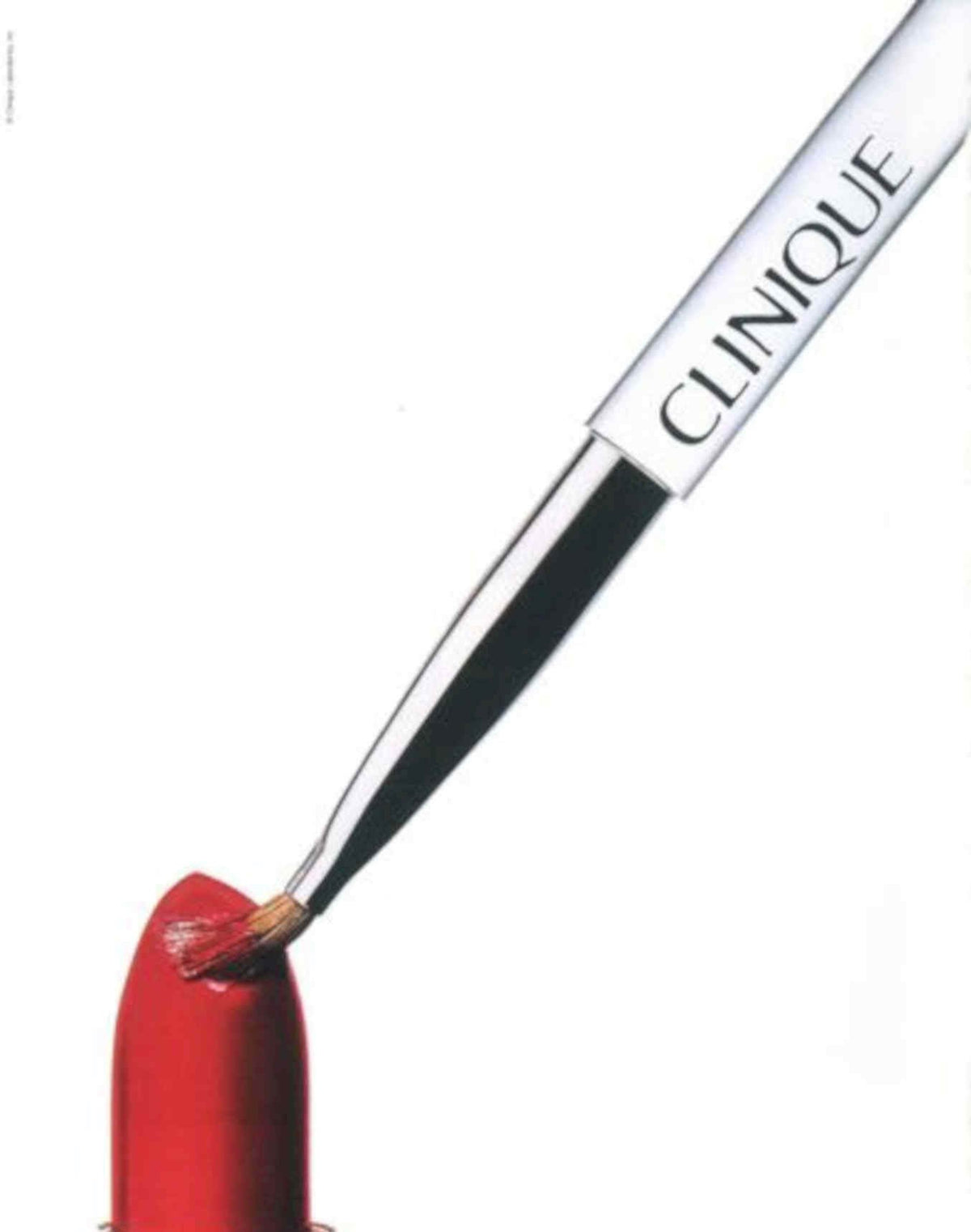 Clinique Lipstick Brush Vintage Retro Advert Poster A4 Photo Print