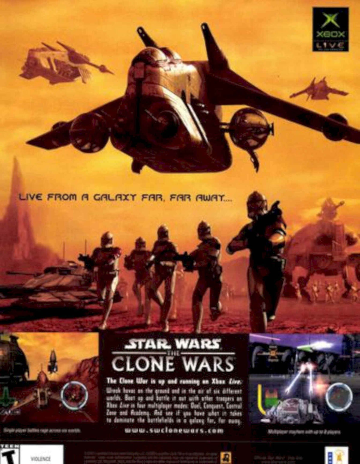Clone Wars Walkers Vintage Retro Advert Poster A4 Photo Print
