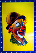 Clown1 Advert A4 Photo Print