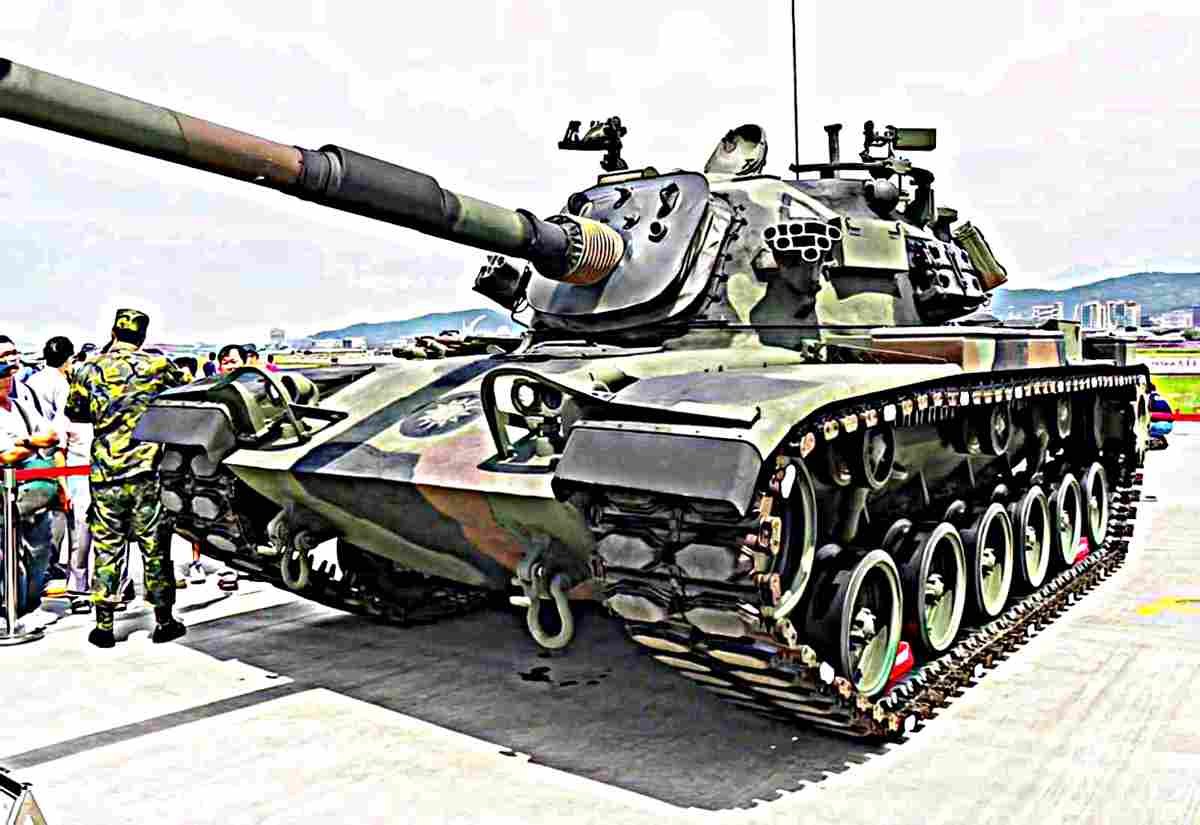 Cm11 Brave Tiger Main Battle Tank Taiwan (2) Military A4 Photo Print